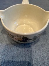 Royal Doulton Harvest Garland Lambethware Set Gravy Boat Jug Bowl