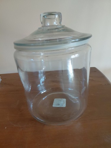 Glass storage jar anchor - glass,