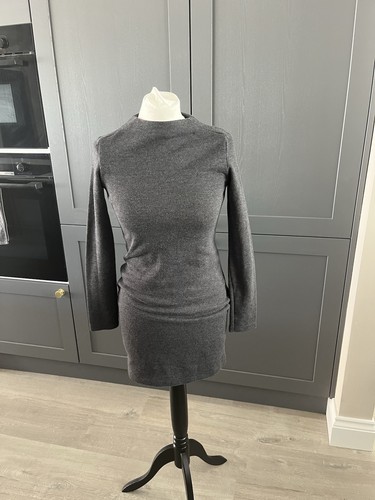Grey zara ribbed fine knit - grey,