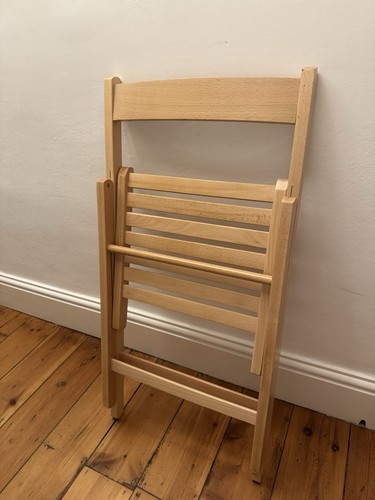 Folding pine deck chair - folding,