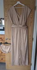 Oyster Colour Multi Way Bridesmaid Dress Size 18 XXXL