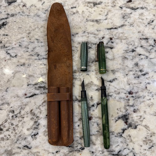 Two vintage fountain pens - two,