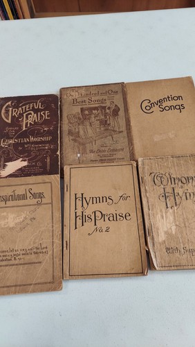 Early 1900s hymnal - 1900s, of
