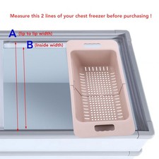 ⊹Chest Freezer Basket Deep
