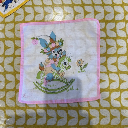 Vintage retro handkerchief - retro,