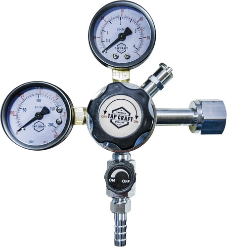 Co2 regulator dual - regulator, heavy