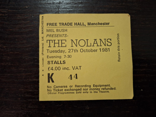 The nolans manchester free - the,