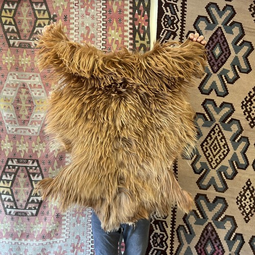 Natural angora goat - goat, rug