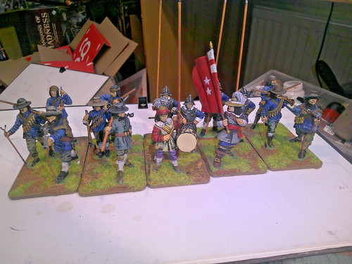 Ecw infantry regt blue - regt, b