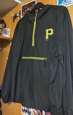 Pittsburgh Pirates Enhanced Sport Lightweight Package Jacket Size M (sold Out )