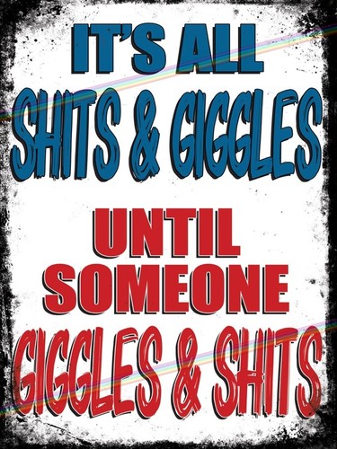 Shits giggles 30cm metal - &,