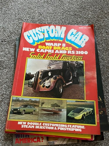Custom car april 1974 - -, warp