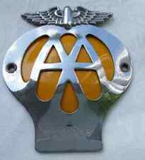 Vintage AA Car Badge Number
