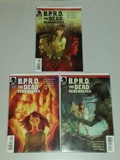 B.P.R.D. DEAD REMEMBERED #1-3 HELLBOY DARK HORSE COMICS 2011 SET (3)