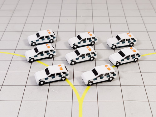 Airfield security cars - 8x,
