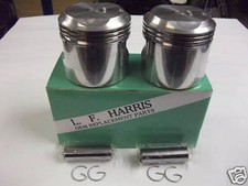 TRIUMPH 650 PISTONS  1956 - 73   7:1  +040  6T TIGER110 TR6 T120 BONNEVILLE