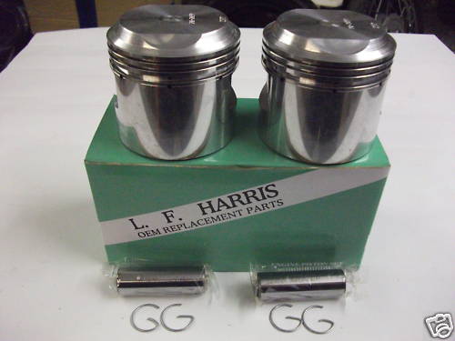 Triumph 650 pistons - pistons, 73