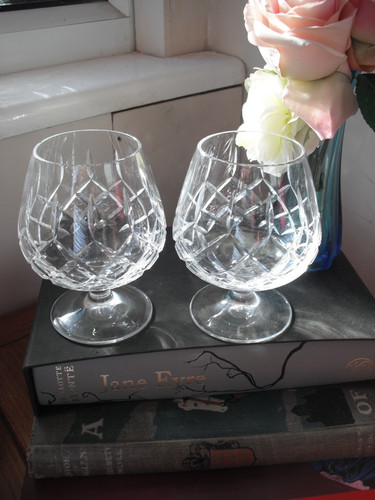 Pair lead crystal - of,