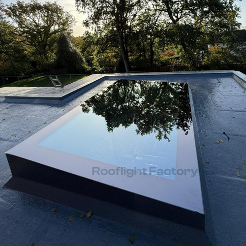 Flat roof skylight - roof,
