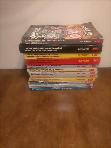 Lot captain underpants - captain,