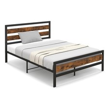 Double Bed Frame Industrial