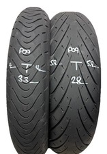 Metzeler Roadtec 01 SE 120/70zr19 & 170/60zr17 Pair Part Worn Tyres P09