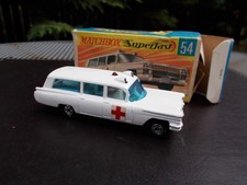 MATCHBOX SUPERFAST #54 CADILLAC AMBULANCE