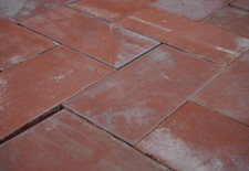 Reclaimed red quarry tiles - quarry,