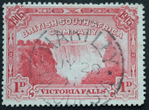 Rhodesia 1905 falls - rhodesia,