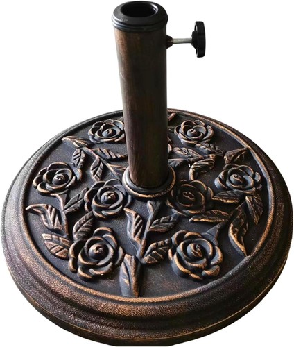 Cast iron round umbrella - cast,