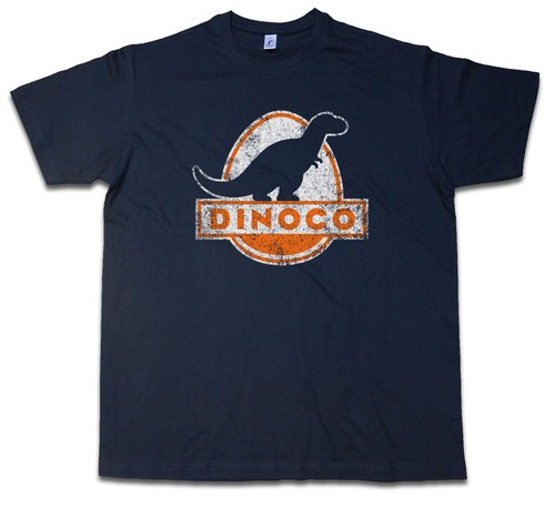 Dinoco logo shirt oil - dinoco,