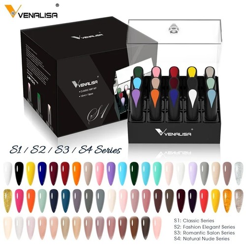 Venalisa nail gel polish - nail, set