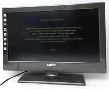 Sanyo 18.5" HDMI VGA SCART TV LCE19LD40-B