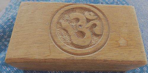 Vintage box hinged wooden - box,