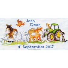 First Born - Birth Sampler by Bothy Threads