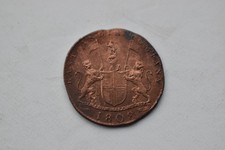 Admiral Gardner's Shipwreck East India Company 10 Cash Coin with COA