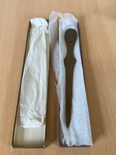 Cast Bronze Antique Letter Opener - Stephenson & Bros 50th Anniversary 1870-1920