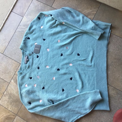 Ladies xxxl teal jumper - ladies, by