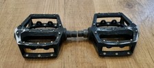 Wellgo (LU-313) Platform Pedals In Black/Silver (1 Pair) USED