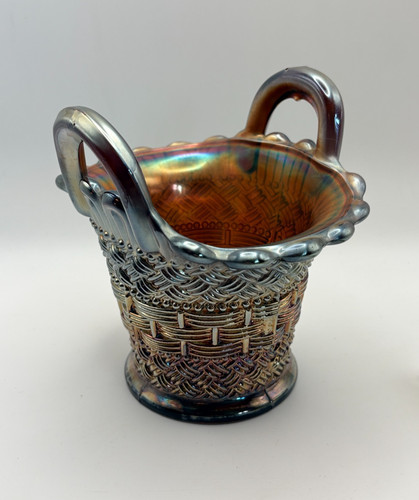 Antique dugan glass burnt - antique,