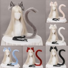 Faux Fur Fox Wolf Ears