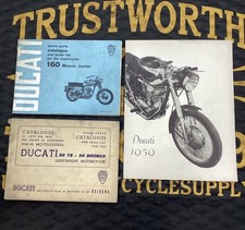 3 VINTAGE DUCATI DOCS 160