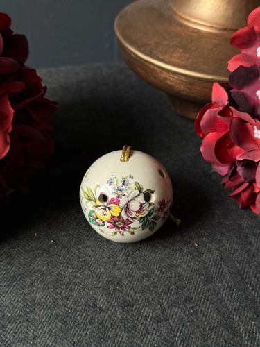 Vintage ceramic pomanders - vintage, a