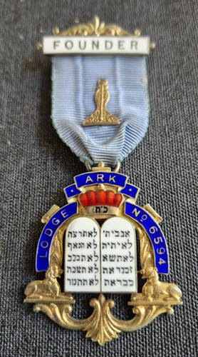 Masonic founders jewel ark - masonic,