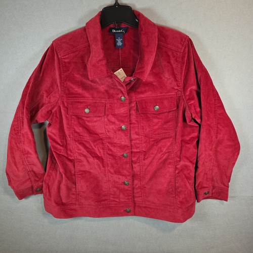 Denim womens jacket sz 1x - denim,