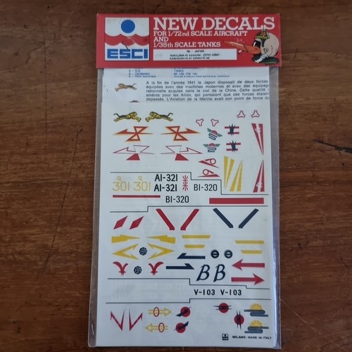 Esci decals japan - esci, no.70