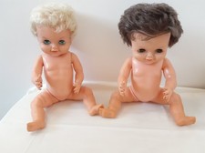 Pair of Vintage Palitoy Dolls - Similar to Tiny Tears