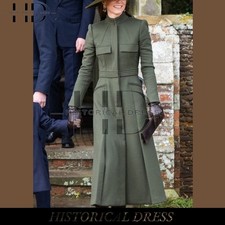 Kate Middleton Green Wool
