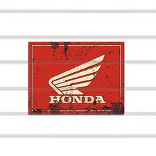 Honda Garage Sign Theme Retro