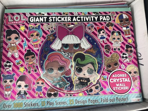 Lol surprise sticker book set - sticker,